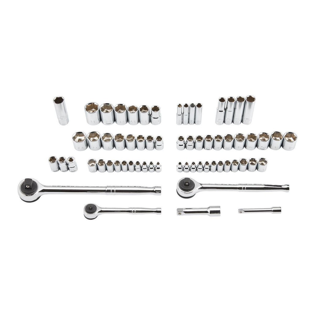 64-Piece SAE and Metric Socket Set O4477