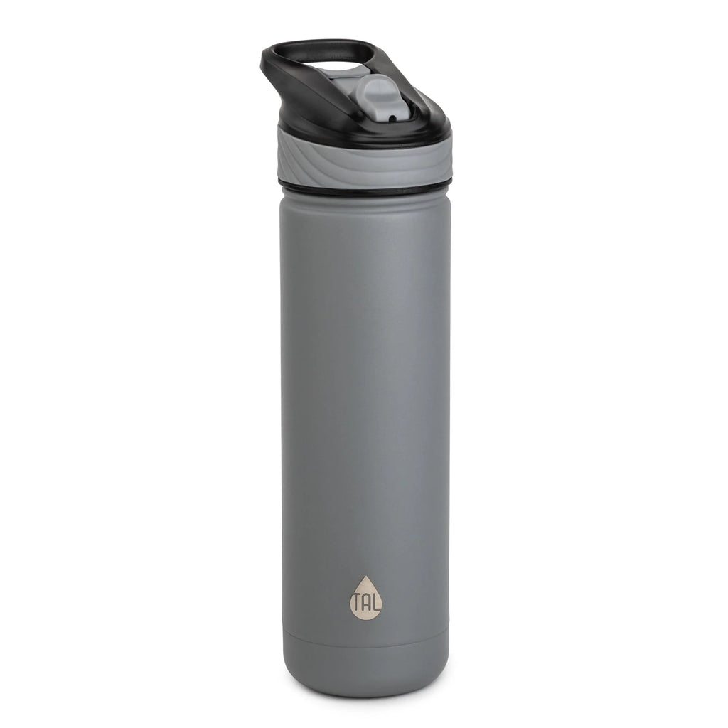 Black 26 oz Stainless Steel Water Bottle N6451