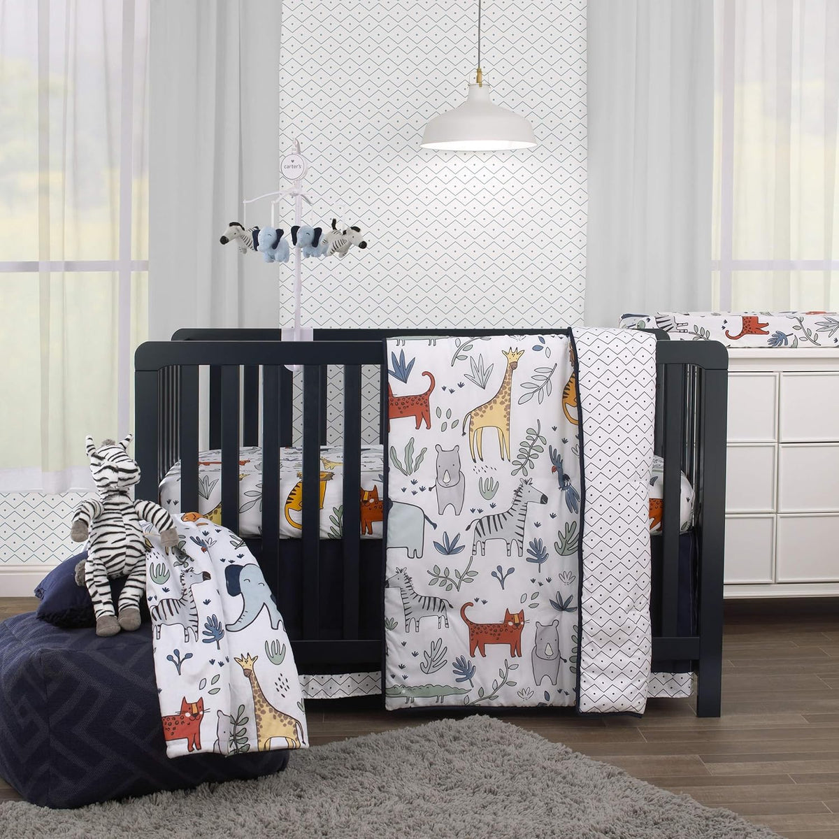 7-Piece Crib Bedding Set T22400