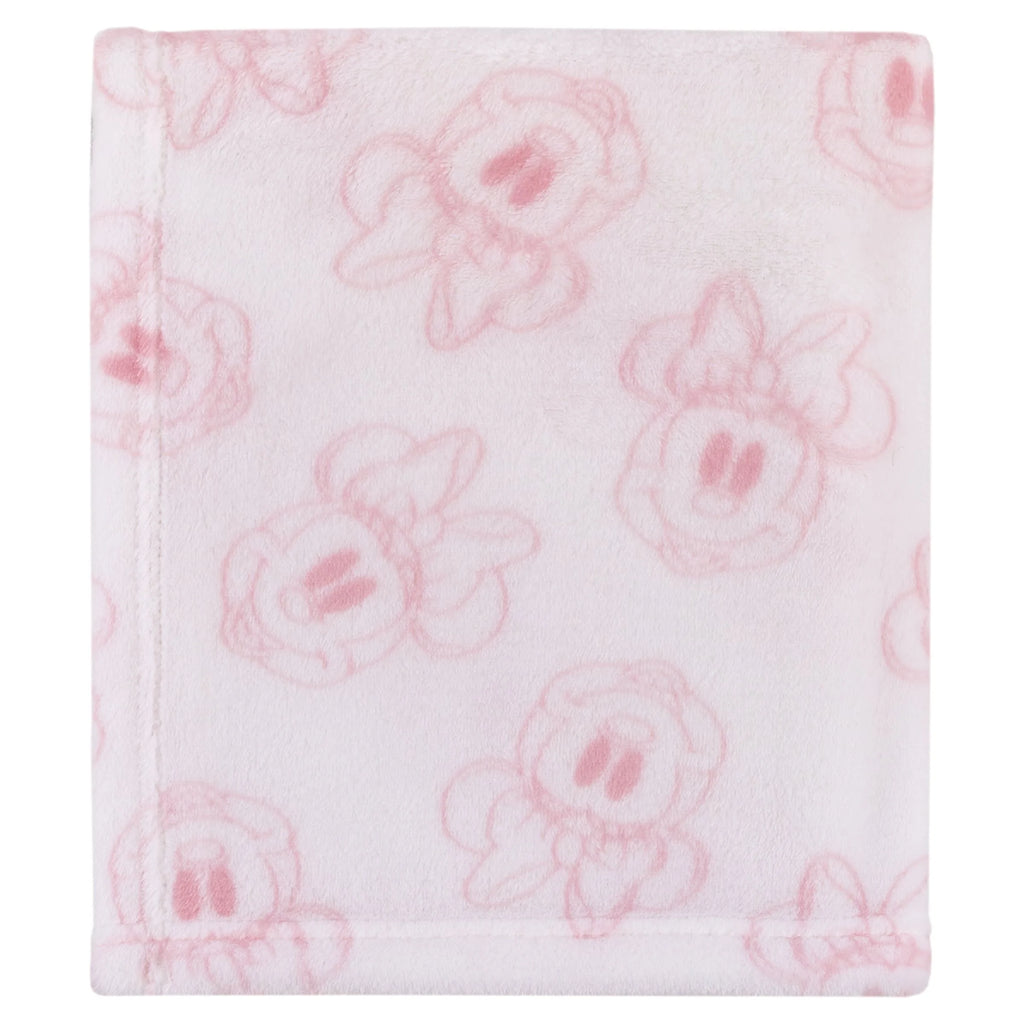 Pink 3-Piece Crib Bedding Set U70831