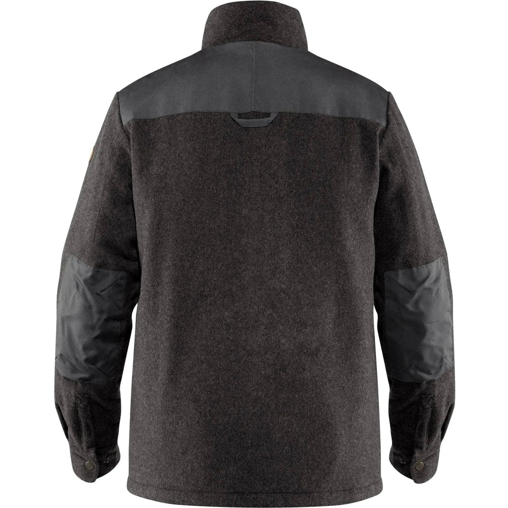 Wool Padded Jacket Stone Grey X5873