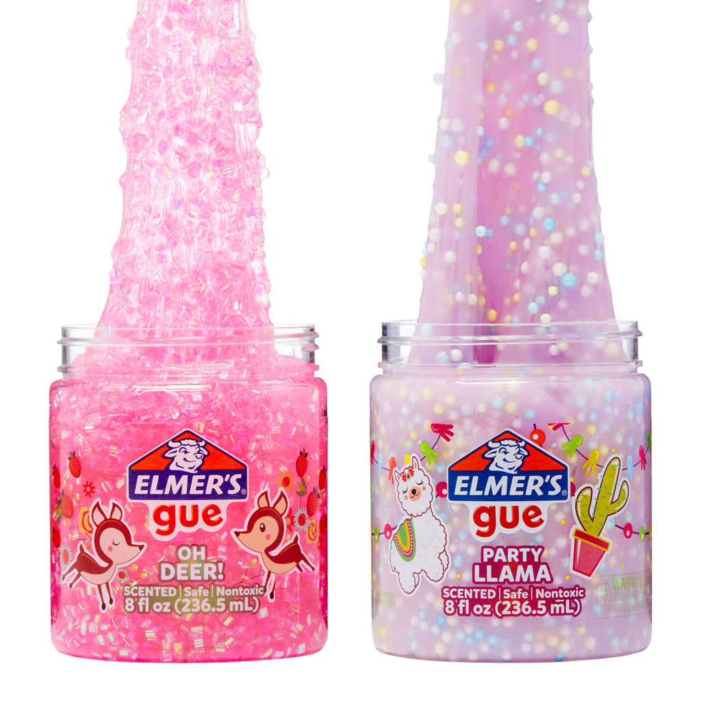 Premade Animal Party Variety Scented Crunchy Slime and Bingsu Bead Slime K561122