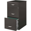 Charcoal 3 Drawer File Cabinet J89725