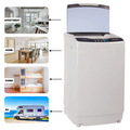 15.4 LB Portable Top Load Washing Machine with LED Display L3713
