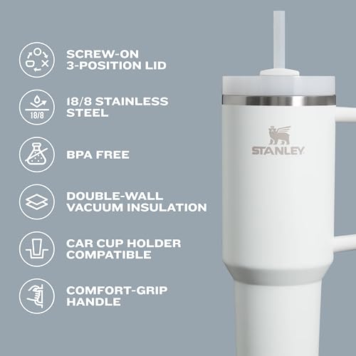 40 oz Insulated Stainless Steel Tumbler with Straw W711053