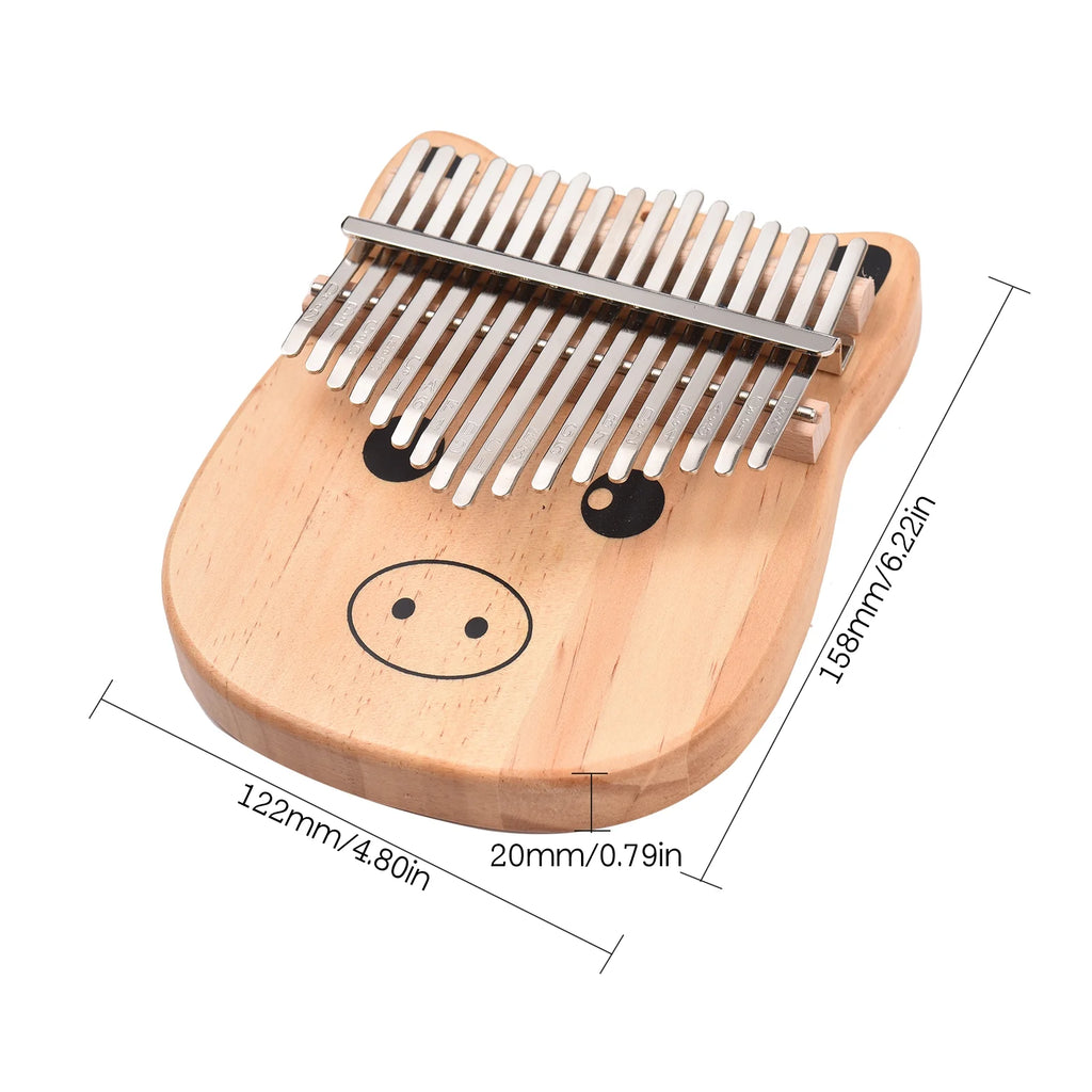 17-Key Portable Thumb Piano Y746227