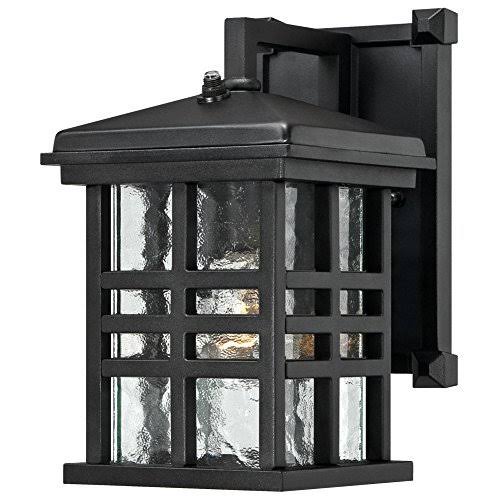 Outdoor Wall Lantern with Dusk to Dawn Sensor C1789
