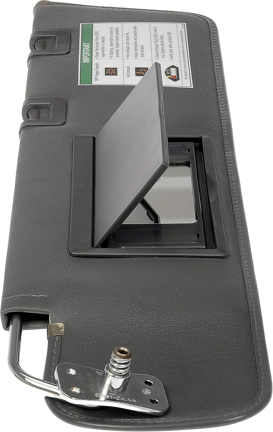 Gray Driver Side Sun Visor S37695
