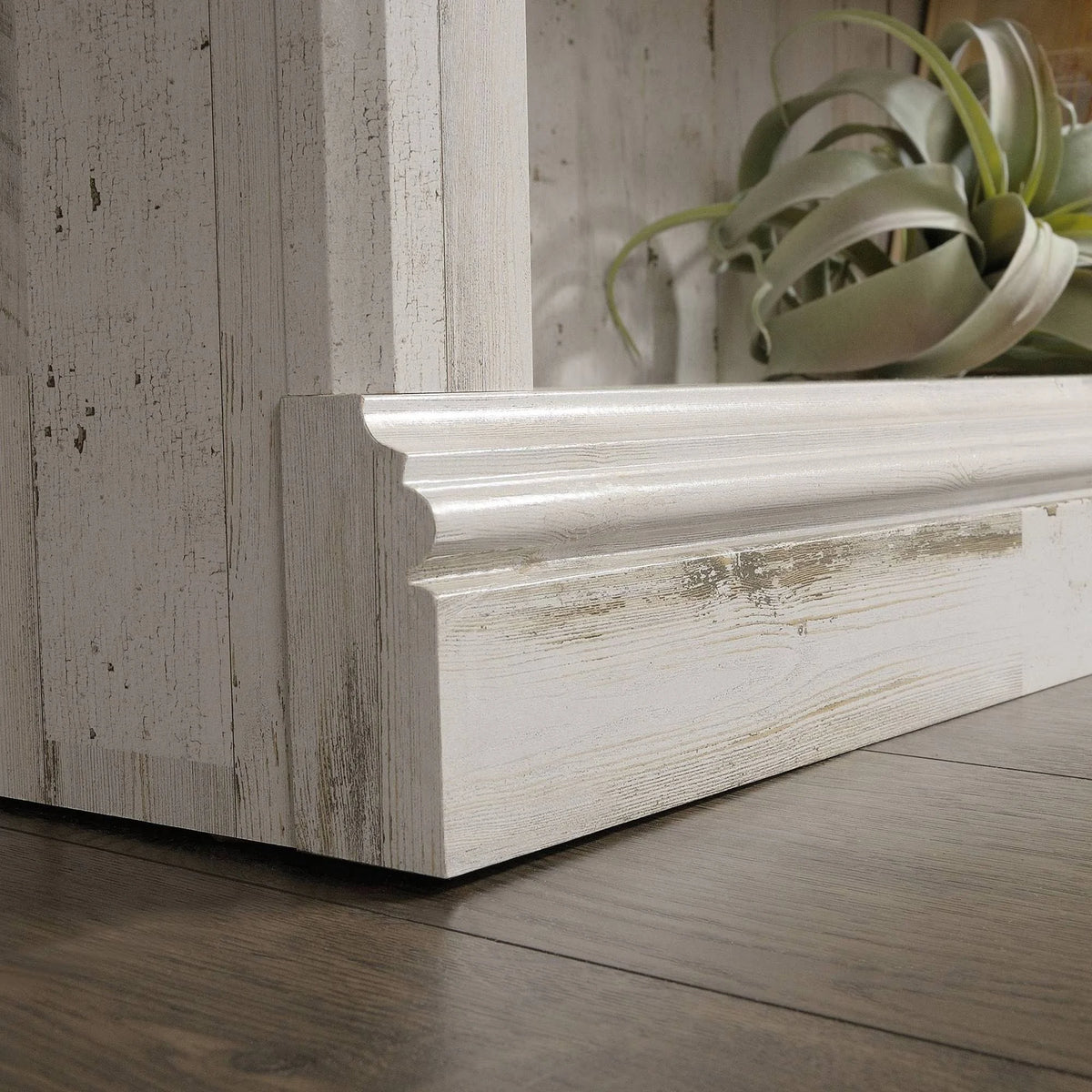 White Plank 3-Shelf Bookcase N3794