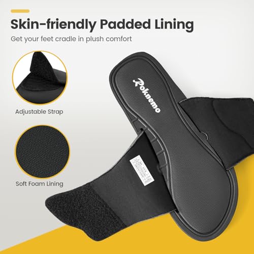 Mens Slide Sandals with Memory Foam E84967