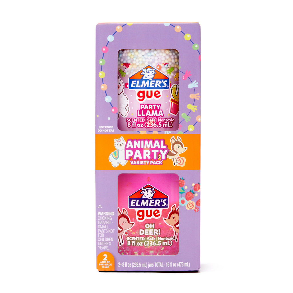 Premade Animal Party Variety Scented Crunchy Slime and Bingsu Bead Slime K561122
