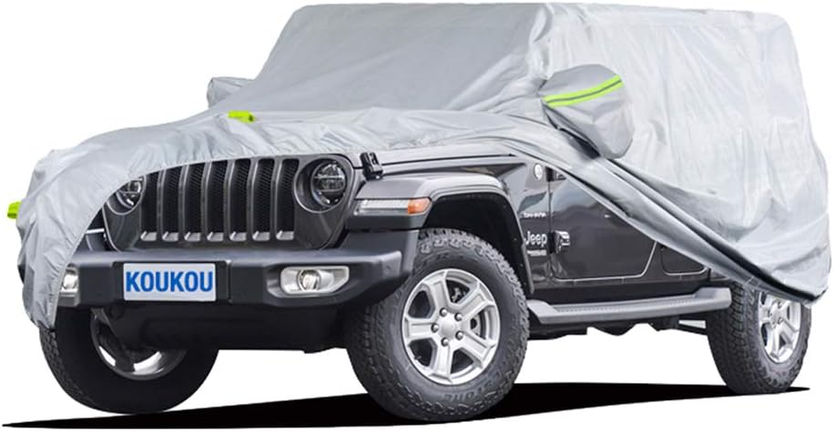 6 Layers Waterproof SUV Car Cover with Zipper Door U89803