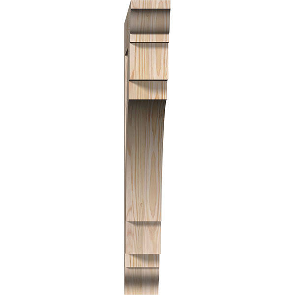 Douglas Fir Smooth Bracket F21724