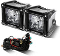 3 inch 40W 4800LM Flood Beam LED Light Pods Square Work Light Pack of 2 G103697