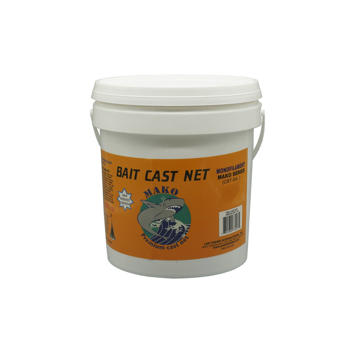 Cast Net with Ballyhoo Mesh 5 ft M9515