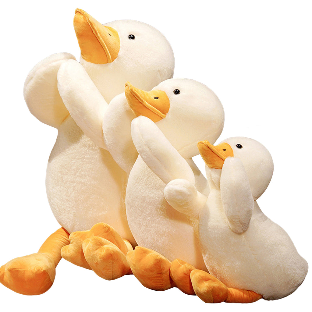 60cm Cartoon Duck Plush Doll Soft Throw Pillow Stuffed Toy N756