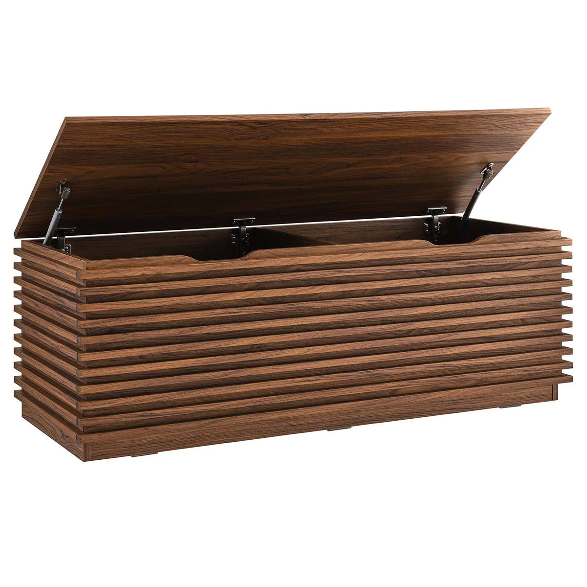Walnut Storage Bench M264