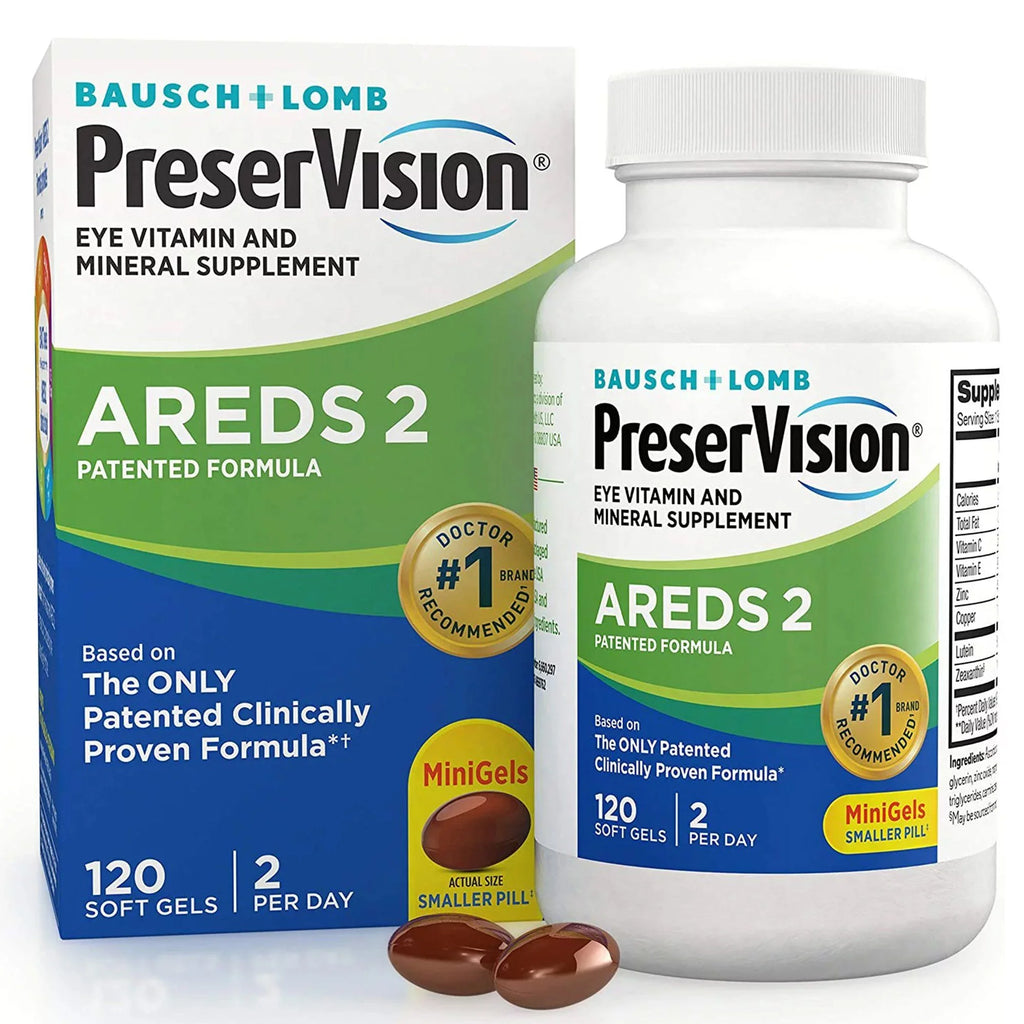 Ascorbic Acid Vitamin E Eye Supplement I2198