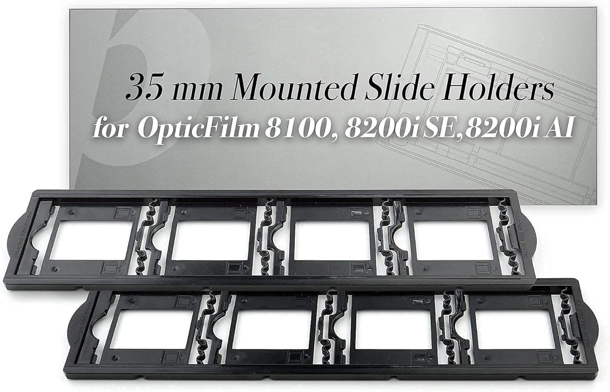 35mm Film & Slide Scanner with Slide Holders B599558