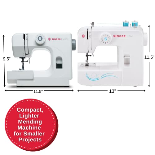 Blue Lightweight Portable Sewing Machine S91484