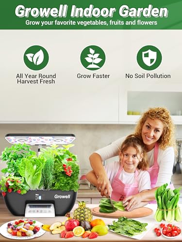 17 Pods Indoor Garden with Full-Spectrum Grow Lights G885792