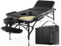 Portable 3 Fold Memory Foam Massage Table with Carrying Bag A7953