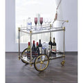 Kitchen Cart with Glass Top G319