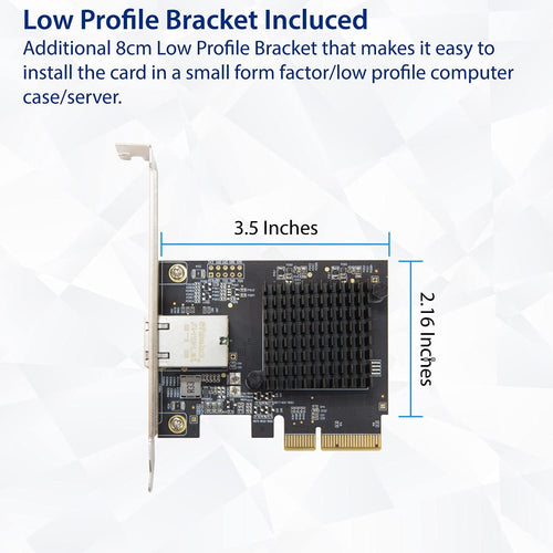 10 Gigabit Ethernet PCIe x4 Network Card W786