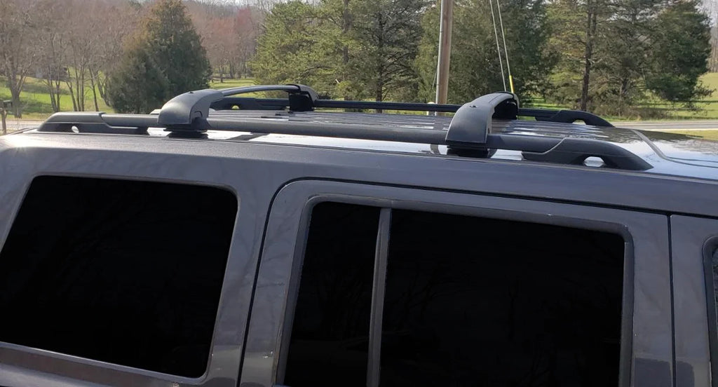 Black Aluminum Roof Rack Crossbars R76399