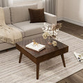 Vintage 2 Tier Wood Coffee Table with Drawers G2762
