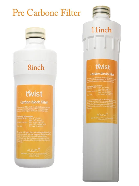 11 inch Twist Carbon Block Water Filter X10065