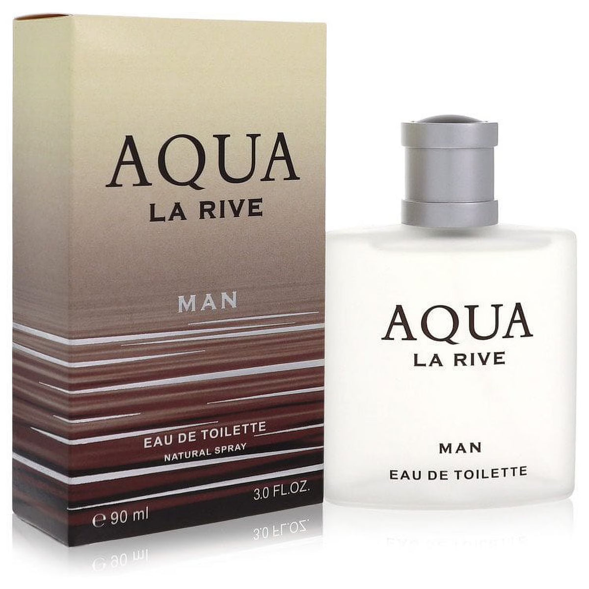 Aqua Eau De Toilette Spray 3 oz for Men Pack of 4 C524556