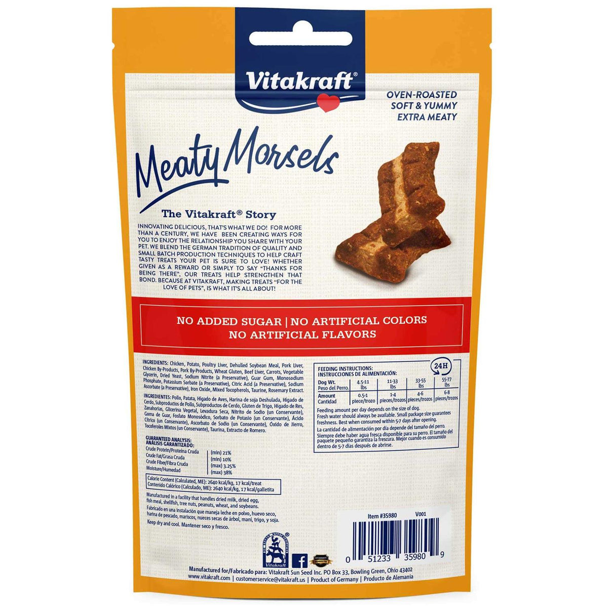 Chicken Recipe with Beef & Carrots Dog Treat U621