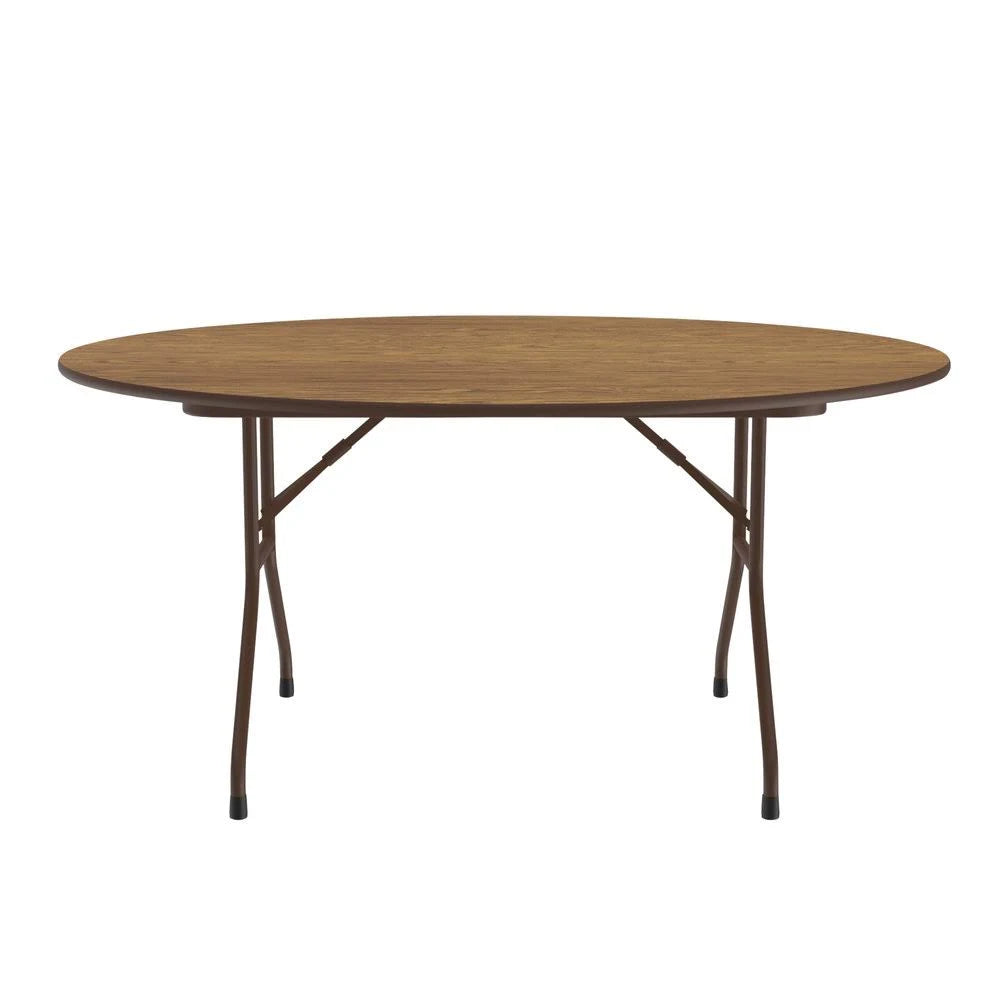 60x22 Round Melamine Folding Table S51085