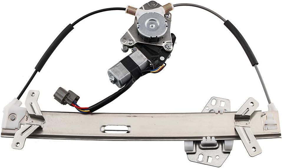 Power Window Lift Regulator with Motor Assembly Compatible with 2003-2007 Honda Accord Pack of 2 S75815