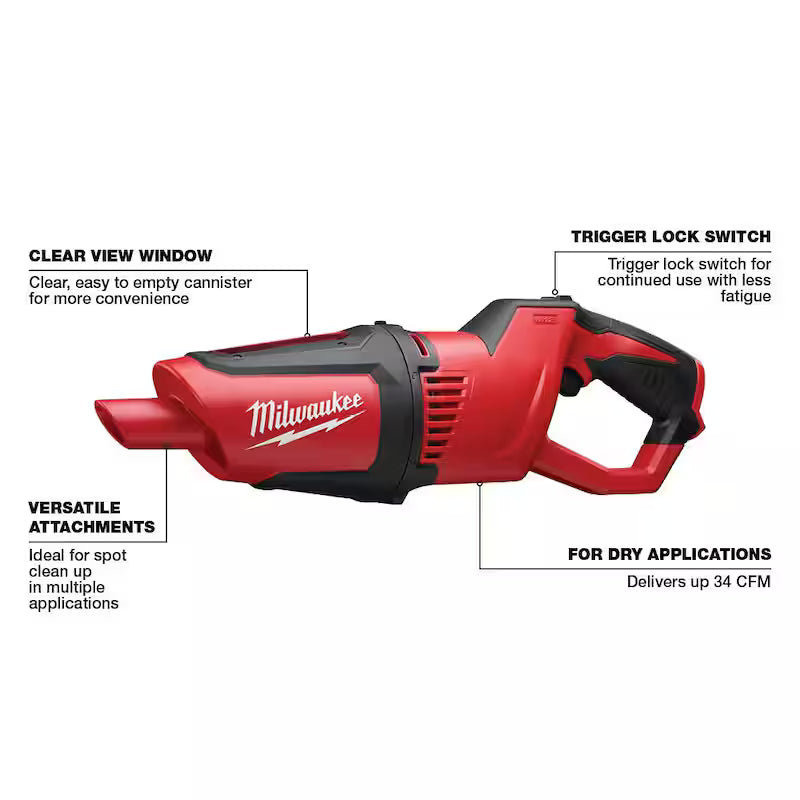 12V Lithium-Ion Cordless Drill Driver/Impact Driver Combo Kit (2-Tool) with Cordless Vacuum T67575