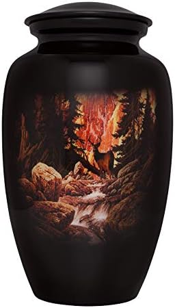 Pink Butterflies Cremation Urn for Human Ashes Y631