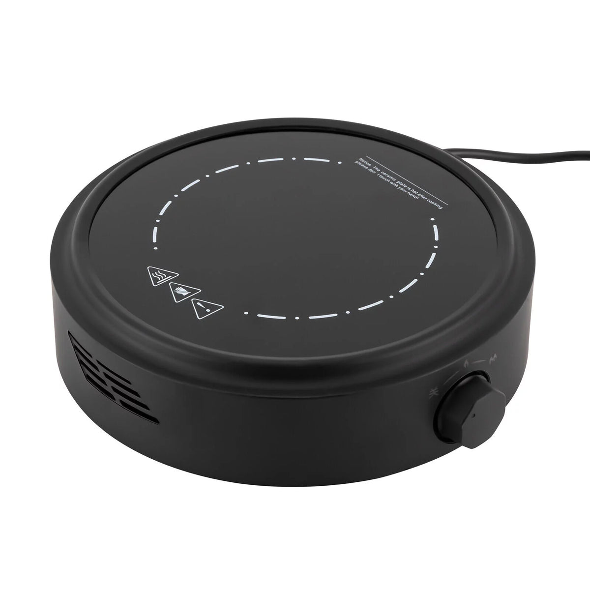700W Electric Mini Stove Portable Hot Plate Black S939711