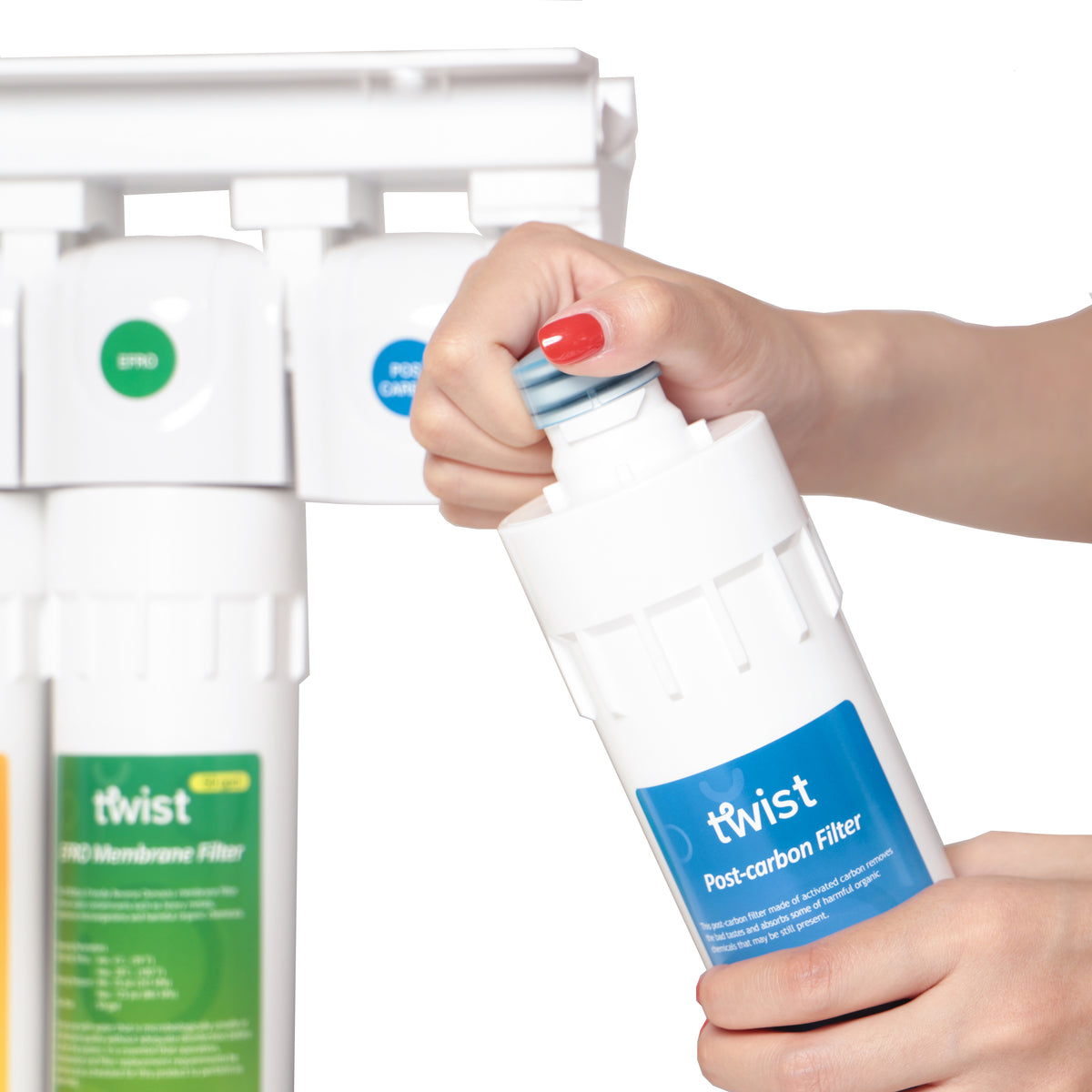11 inch Twist Carbon Block Water Filter X10065