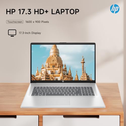 17.3" Touchscreen Laptop, Intel Core i3-N305, 32GB RAM, 128GB eMMC + 1TB SSD, Silver C677