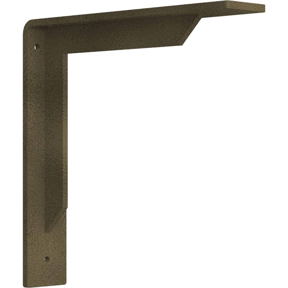 Hammered Gold Steel Bracket B96096