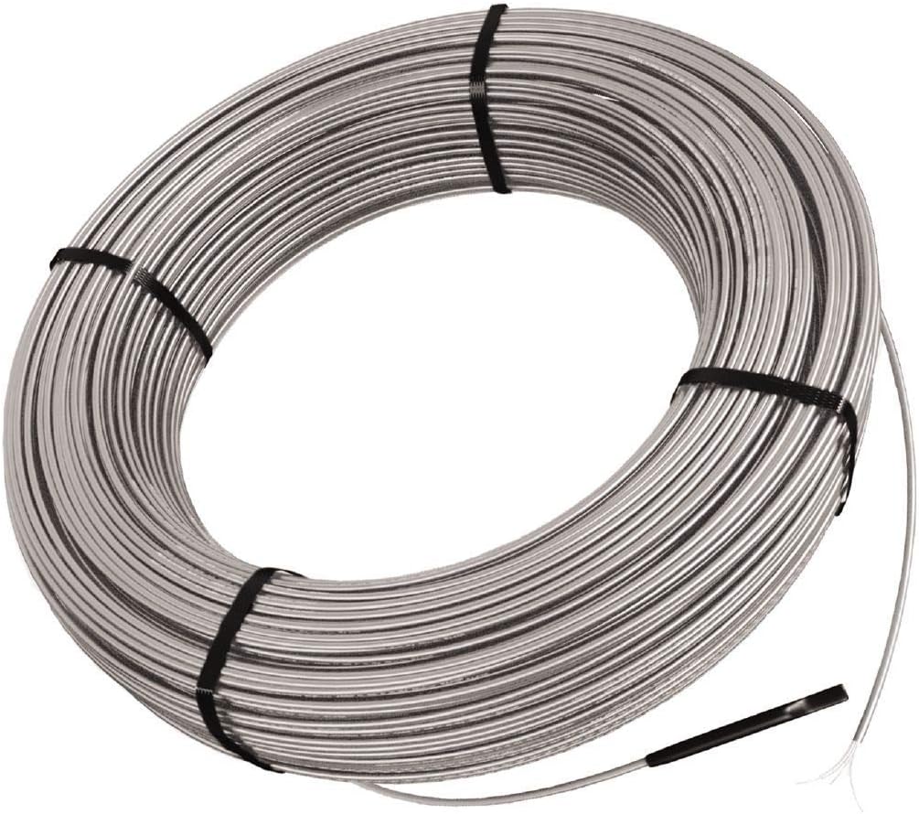 53 Square Feet Floor Heating Kit with Thermostat and Membrane Q686383