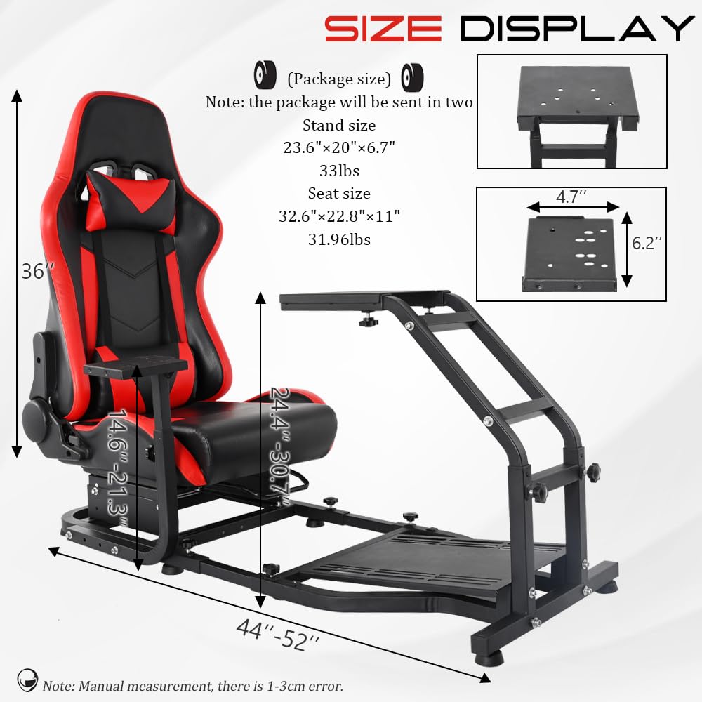 Racing Simulator Cockpit with Gaming Seat K81584