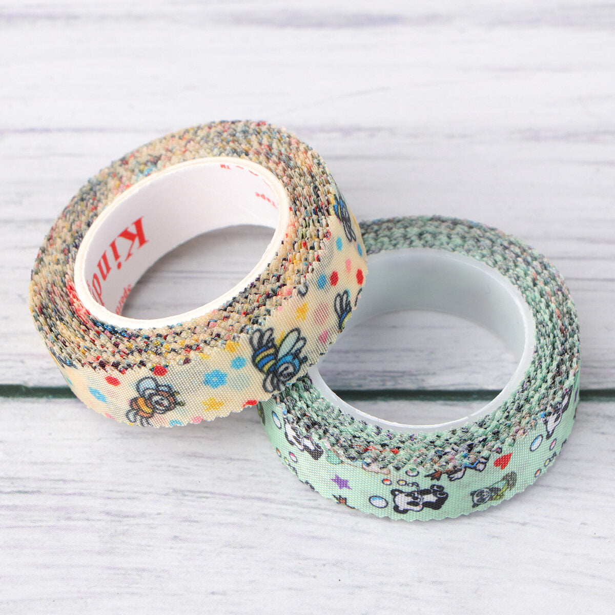 Cotton Guzheng Finger Tape 2 Roll Tearable Silk Adhesive Tape F940580