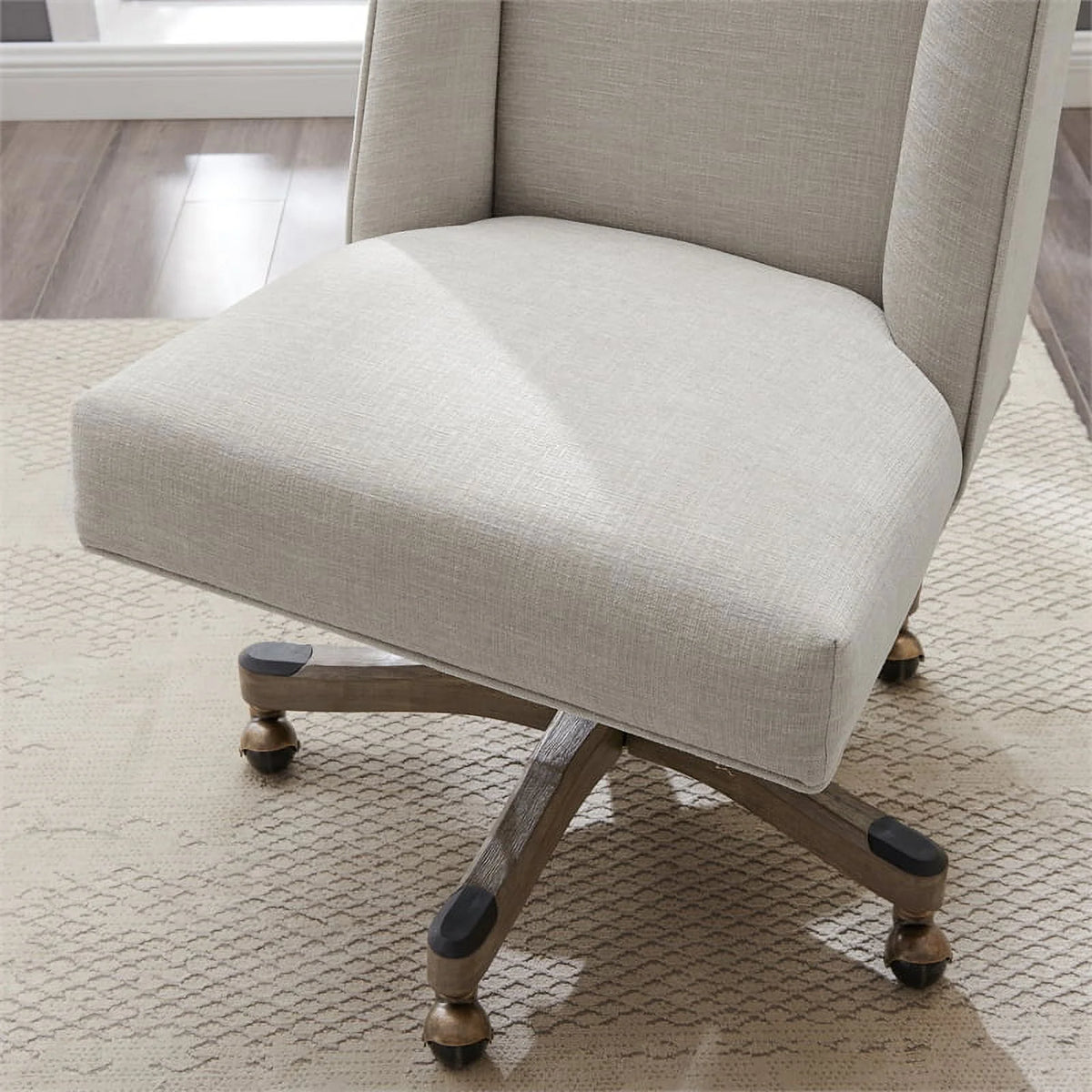 Upholstered Swivel Office Chair V2093