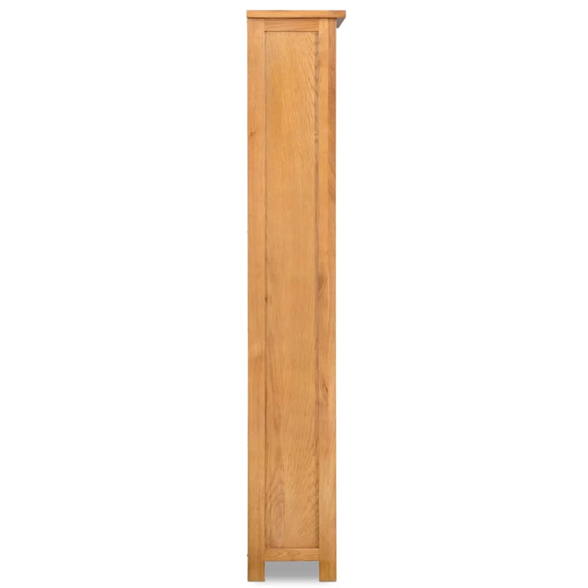 5-Tier Solid Oak Wood Bookcase I228