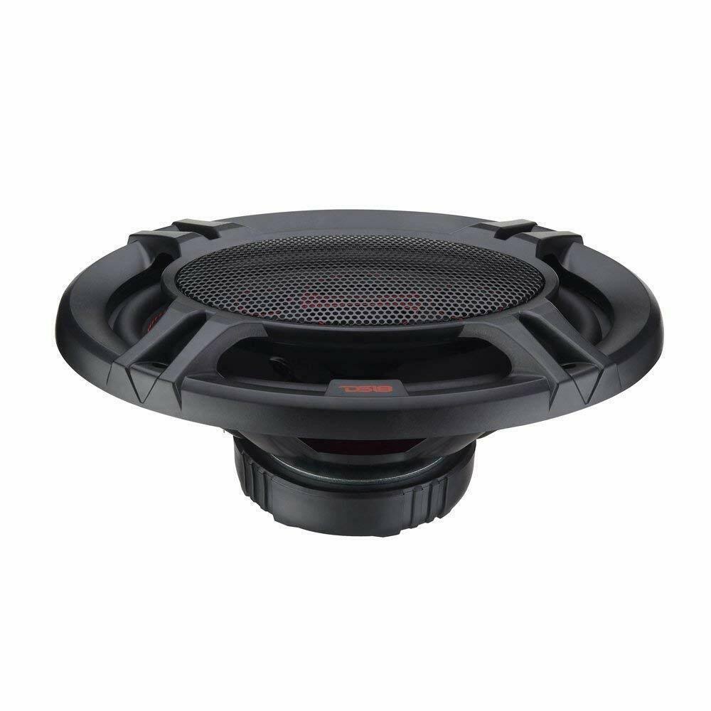 6 x 9 inch 4 Way 180W Coaxial Speaker, 1 Pair, Black Q91442