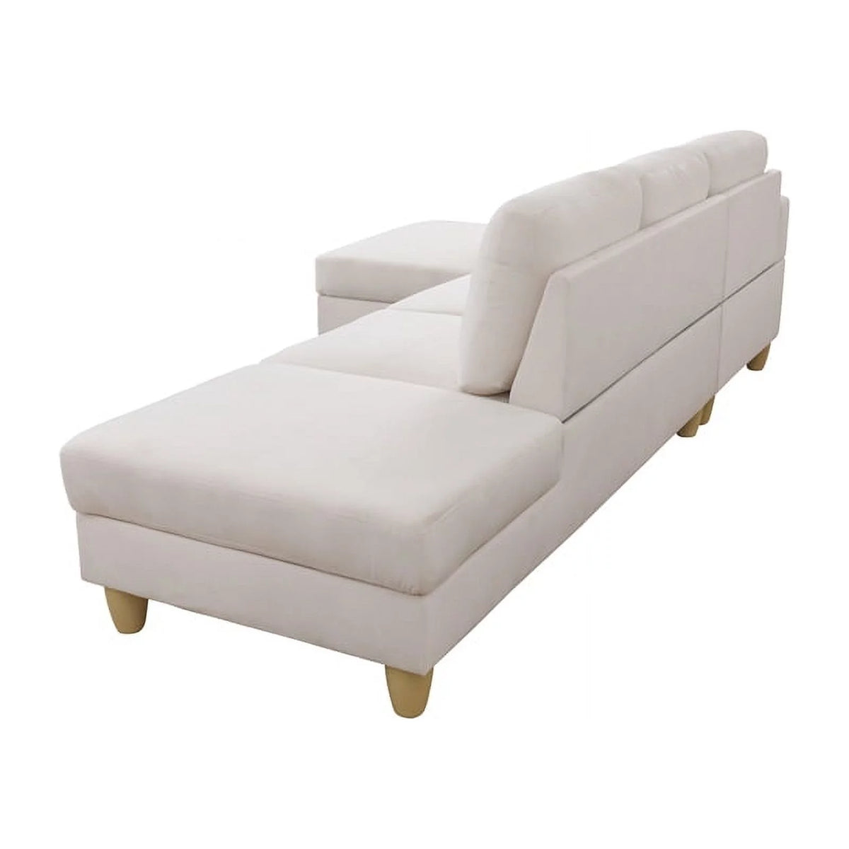 Cream White Sectional Sofa B580