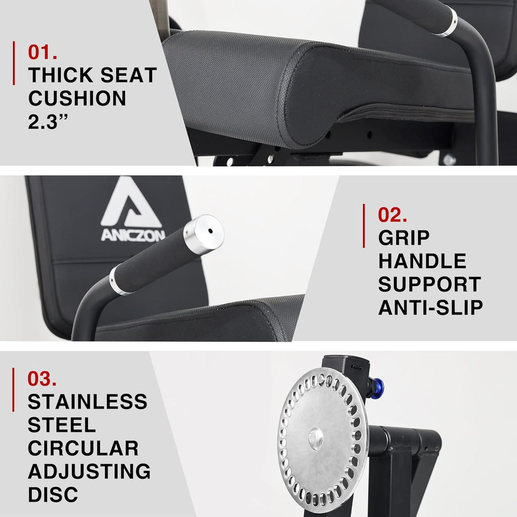 Leg Extension and Curl Machine with Adjustable Seat D36790