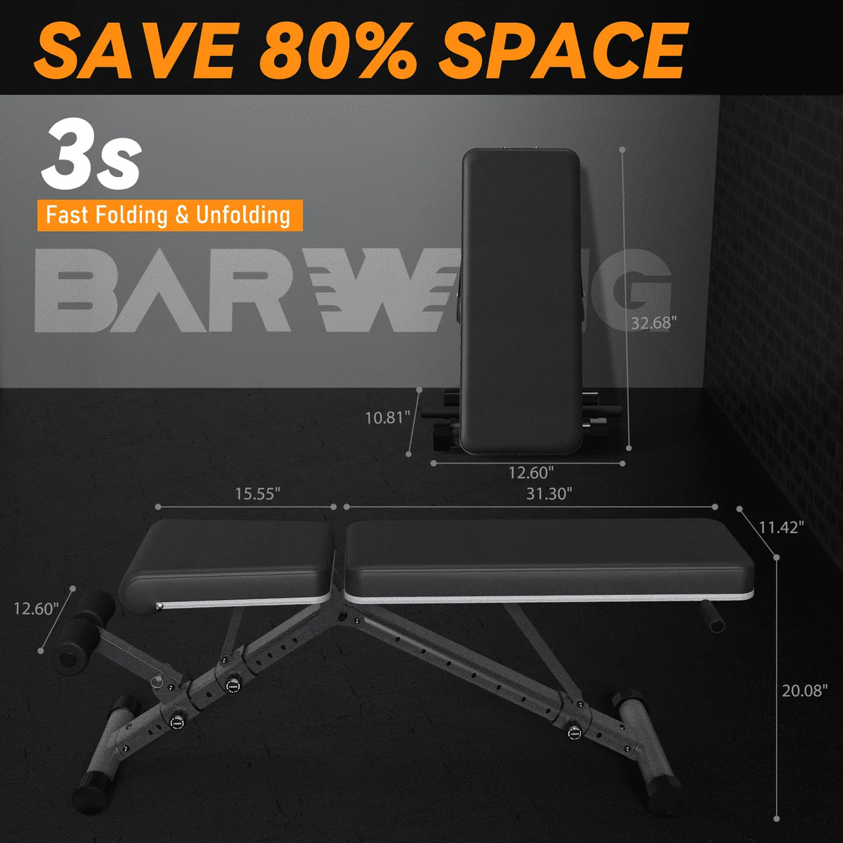 Adjustable Weight Bench T57908